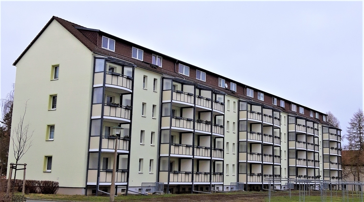Hauptansicht der Wohnung: Gemütliche 2-Raum-Dachgeschosswohnung mit Kraxelrabatt im 1. Jahr