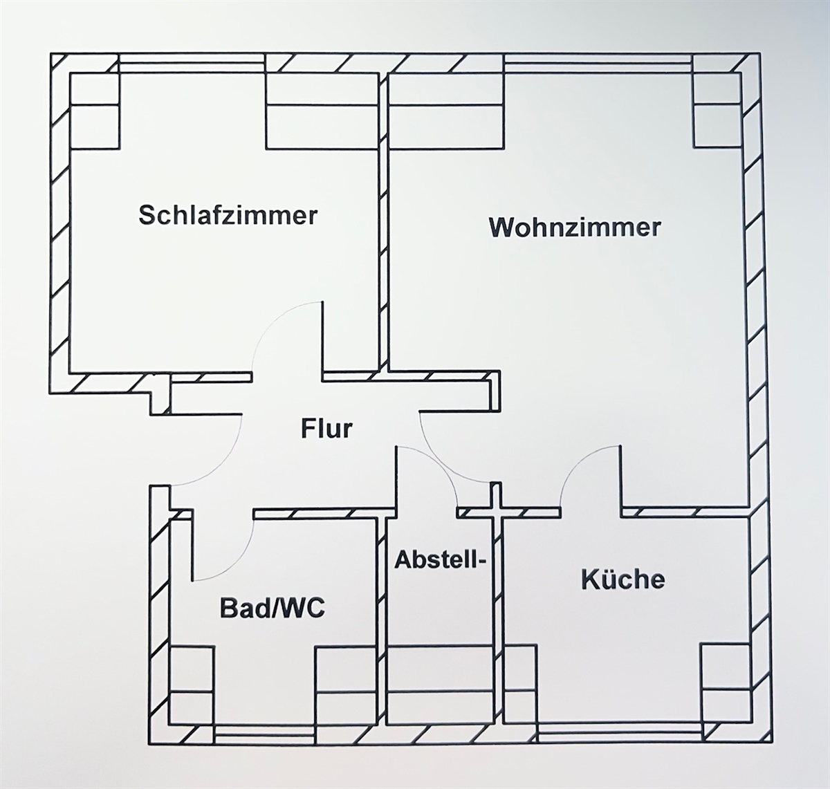 Grundriss der Wohnung: Dachgeschosswohnung mit Weitblick - im 1. Jahr 10 % Kraxelrabatt