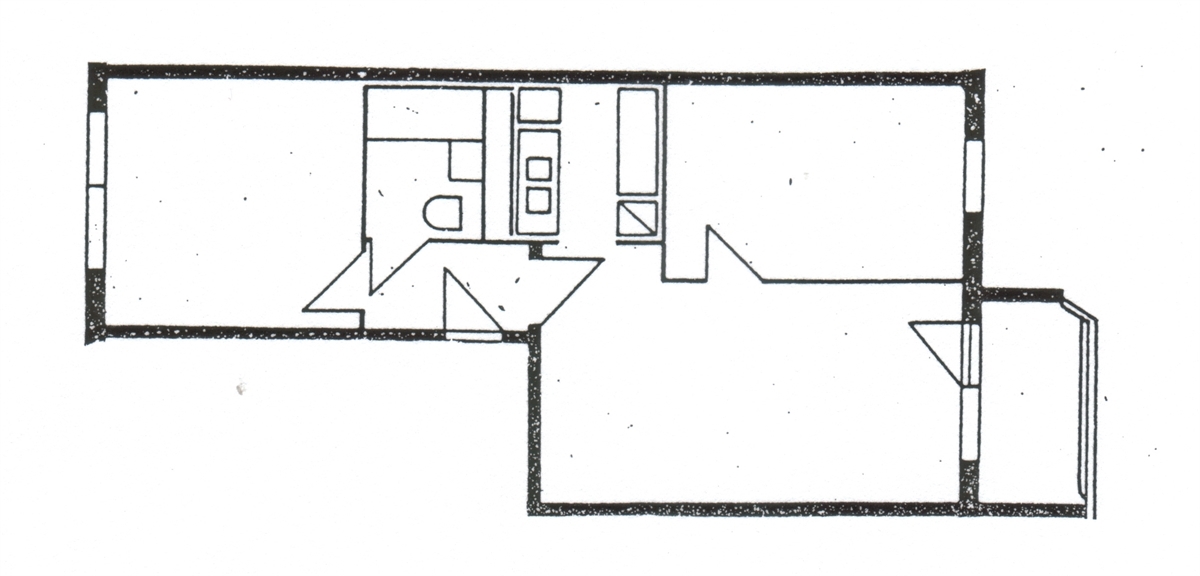Grundriss der Wohnung: NEU! Renovierte Dreiraumwohnung mit Weitblick inkl. 10 % Kraxelbonus
