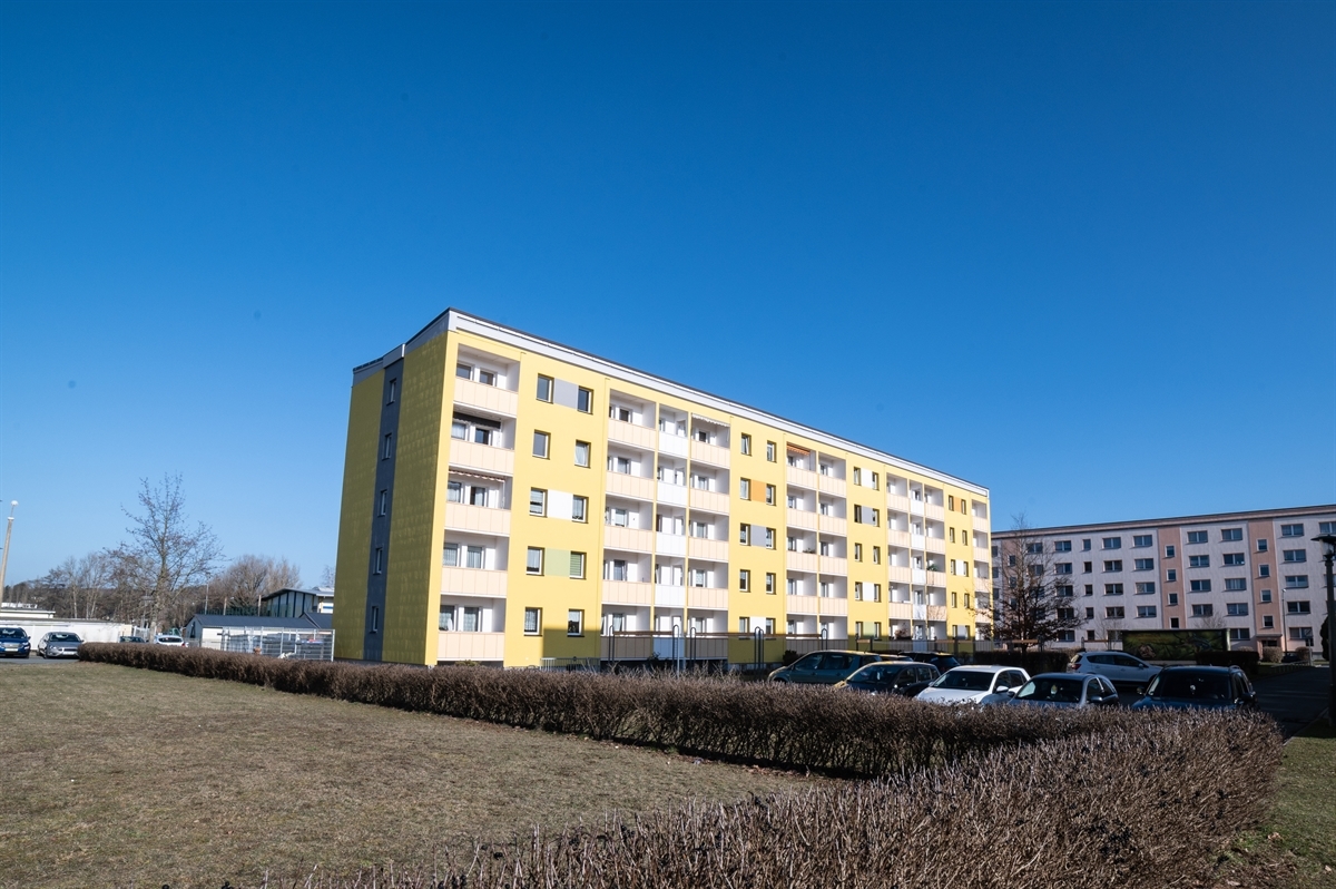 Hauptansicht der Wohnung: Helle 3-Raum-Wohnung mit Balkon im 3. Obergeschoss