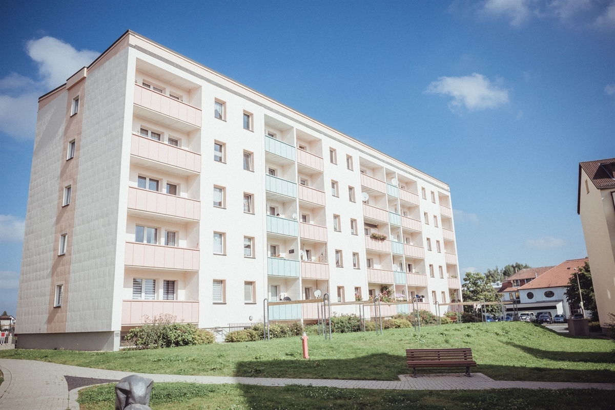 Hauptansicht der Wohnung: Neu sanierte 3-Raum-Wohnung mit Balkon