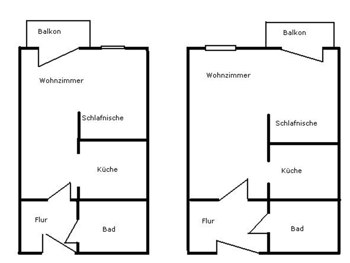 Grundriss der Wohnung: Barrierearm Wohnen in Oelsnitz